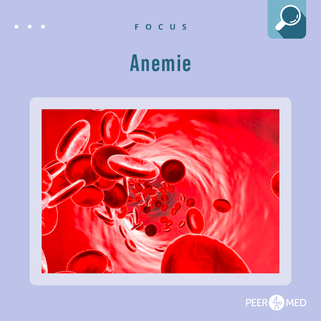 rappresentazione dei globuli rossi per le anemie