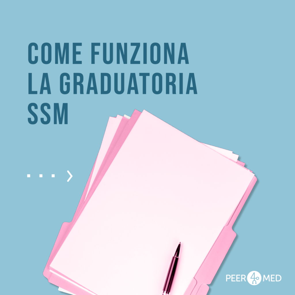 come funziona la graduatoria ssm 2024